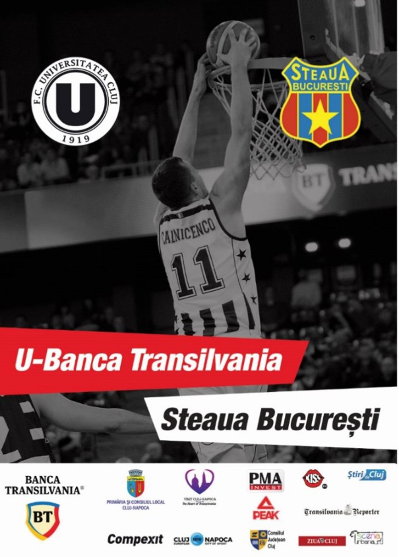 bilete U-Banca Transilvania - Steaua Bucuresti