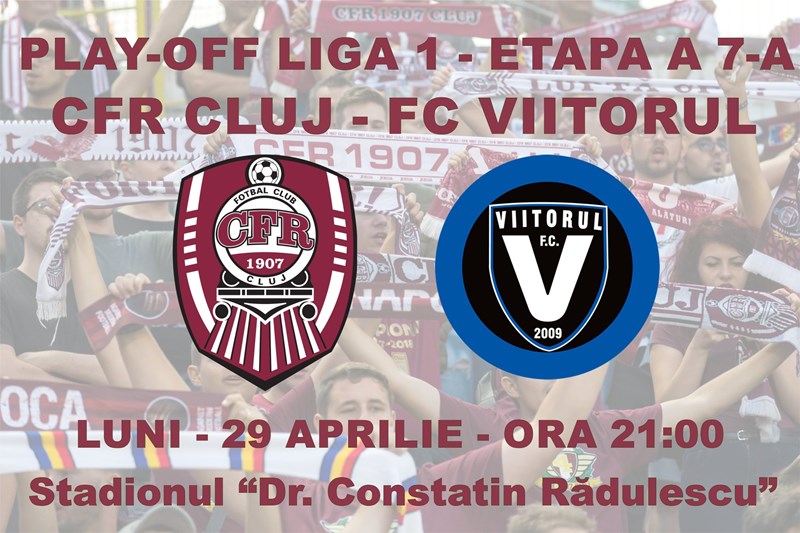 bilete CFR 1907 Cluj - FC Viitorul - Liga I Betano