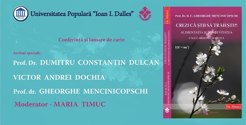 bilete Conferinta - Lansare de carte: Crezi ca stii sa traiesti?