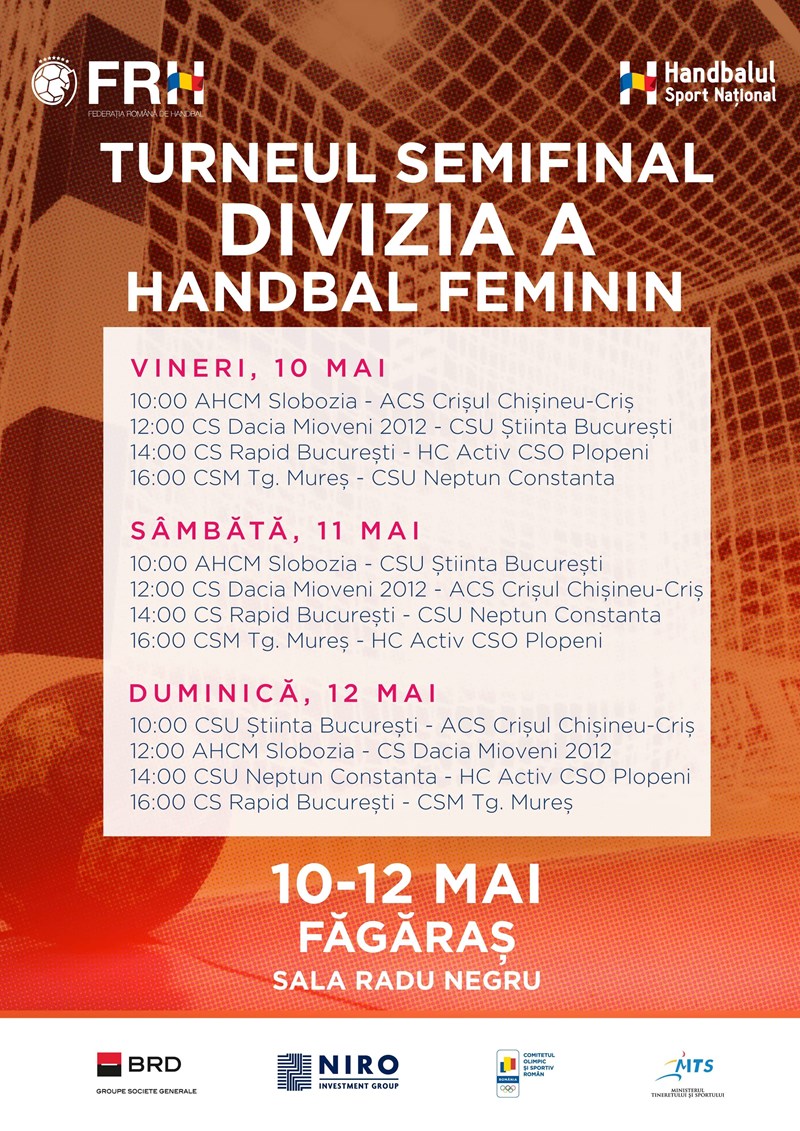 bilete Turneu semifinal feminin - divizia A