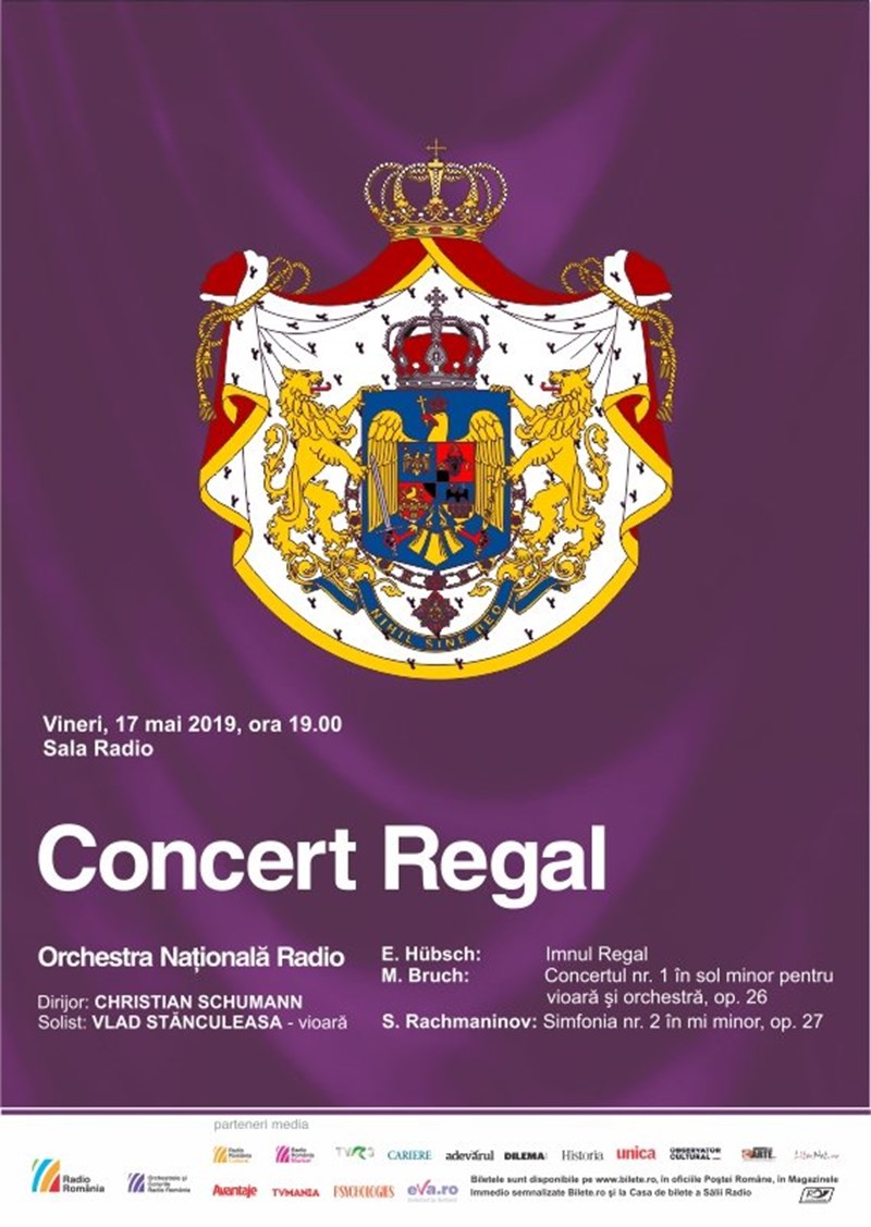 bilete Concert Regal - Bruch, Rachmaninov - ONR