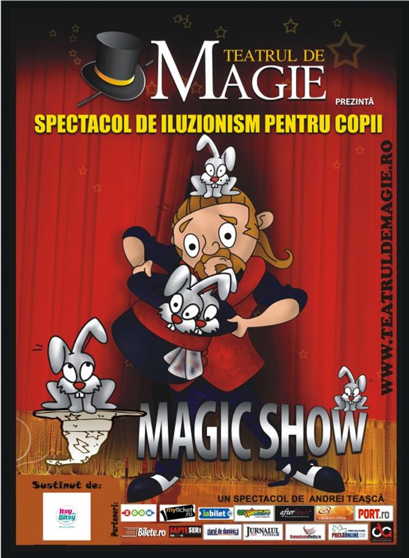 bilete Magic Show - Spectacol de iluzionism pentru copii