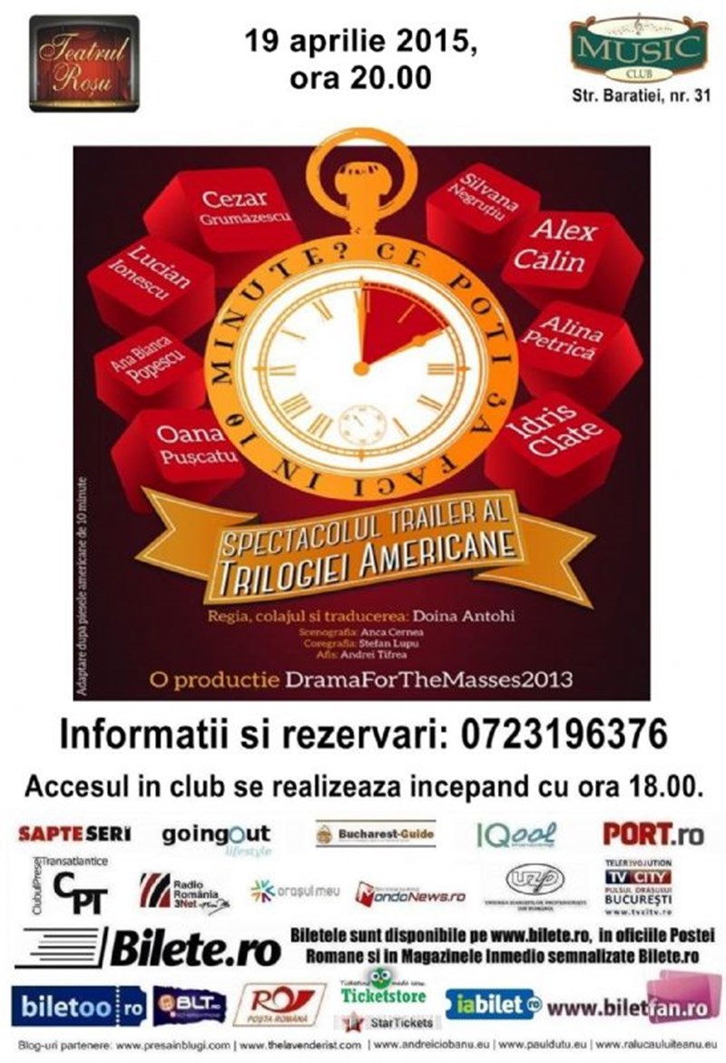 bilete Ce poti sa faci in 10 minute?