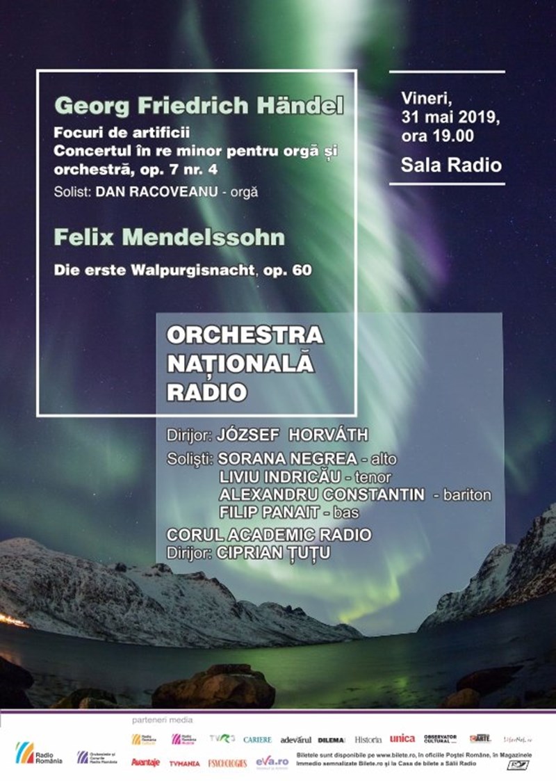 bilete Orchestra Nationala Radio - Orga in Concert