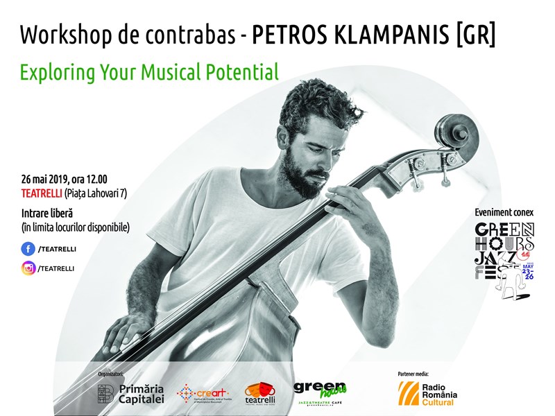 bilete Petros Klampanis - Workshop de contrabas
