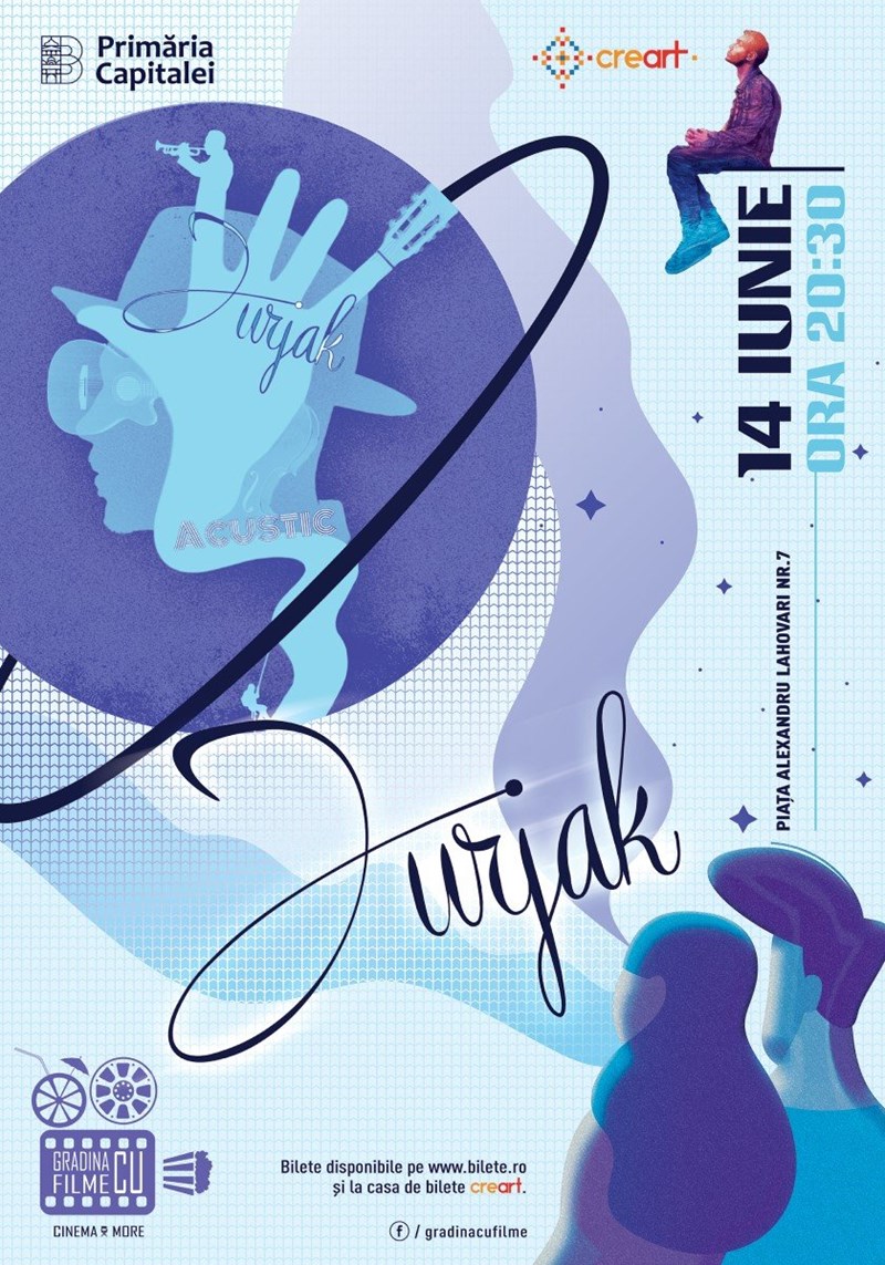 bilete Concert Jurjak Acustic la Gradina la Filme