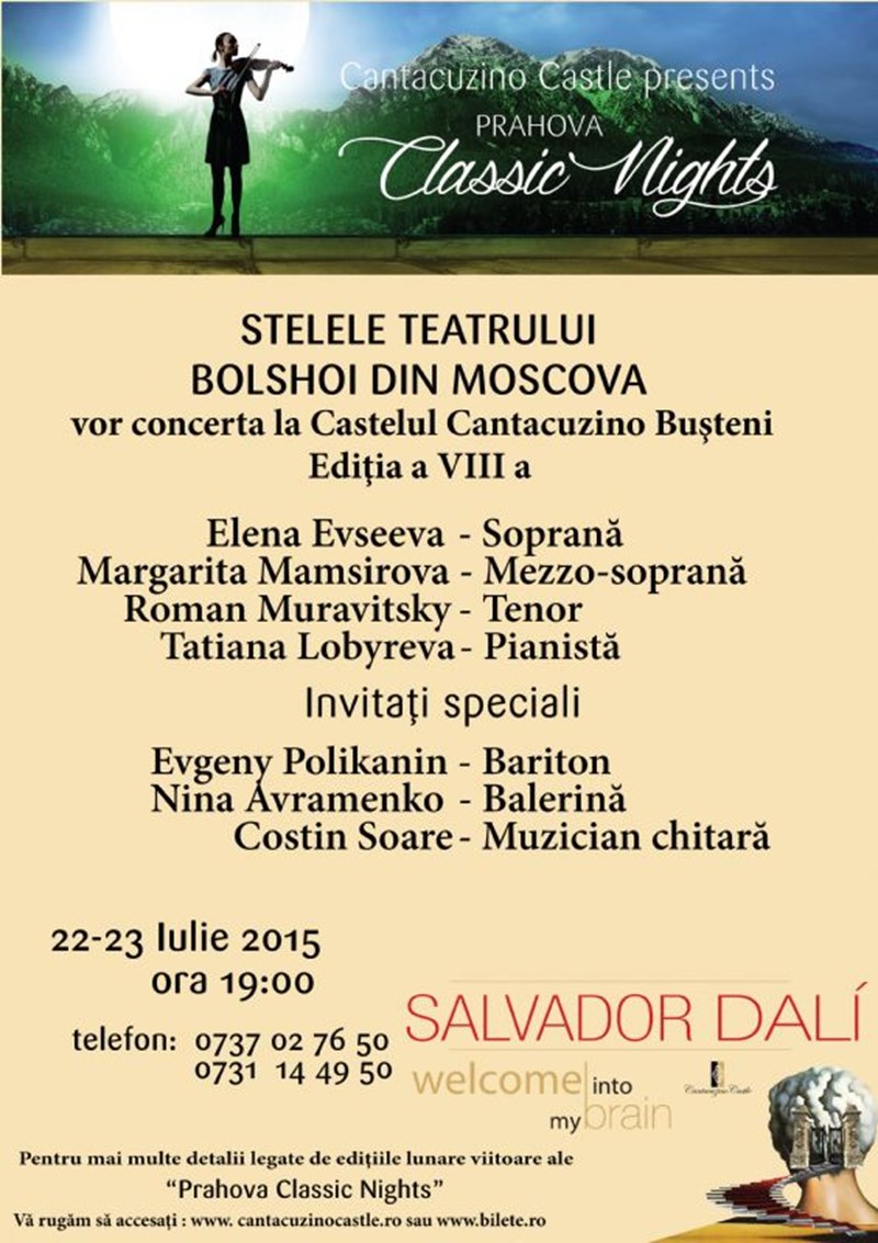 bilete Stelele Teatrului Bolshoi - Classic Nights
