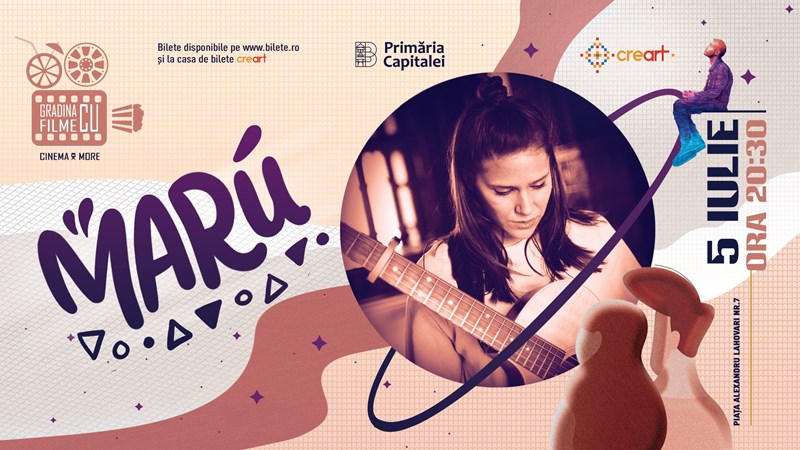 bilete Concert Maru la Gradina cu Filme