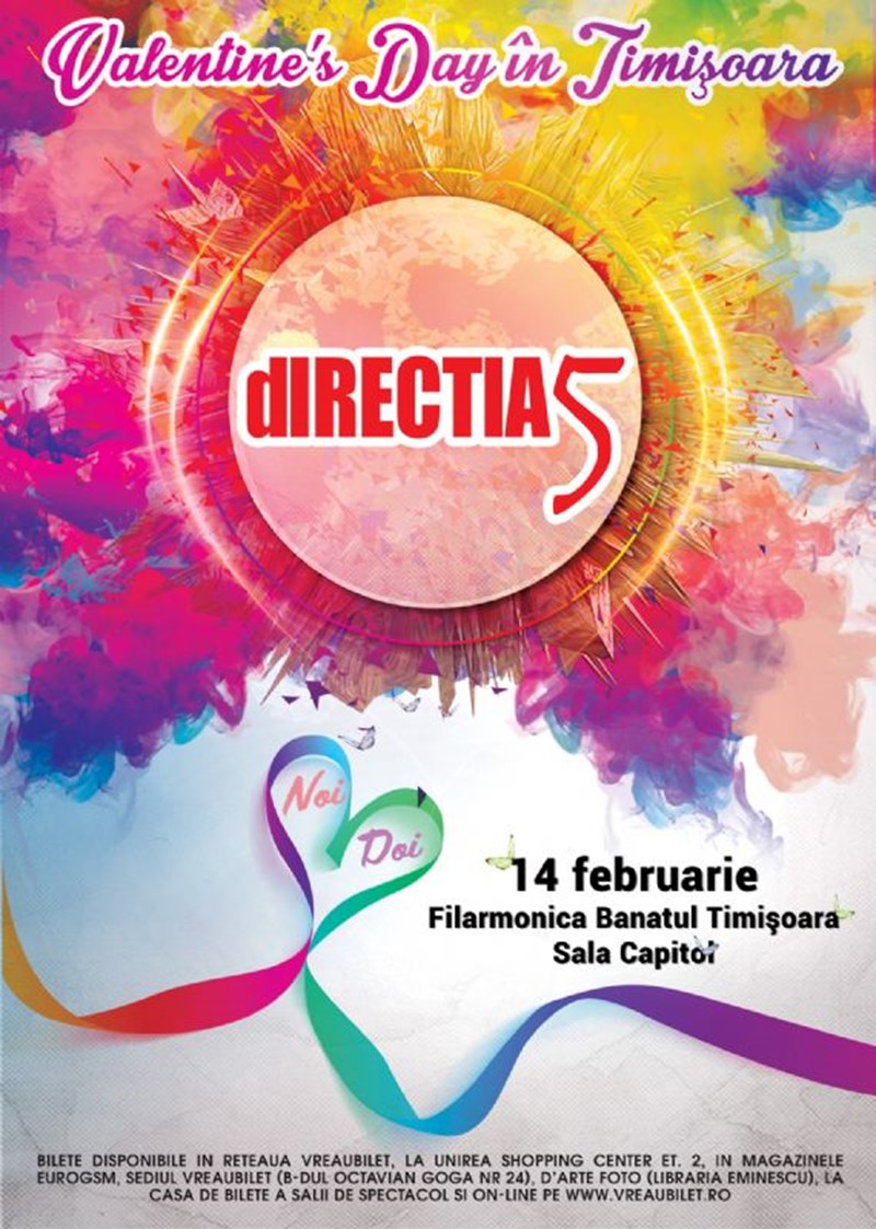 bilete Directia 5 - Valentine's Day