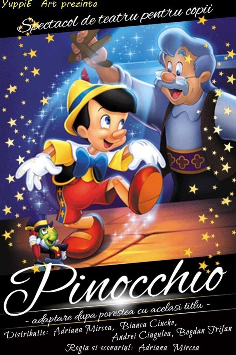 bilete Pinocchio Palatul National al Copiilor