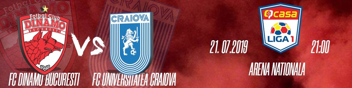 bilete FC Dinamo Bucuresti - Universitatea Craiova