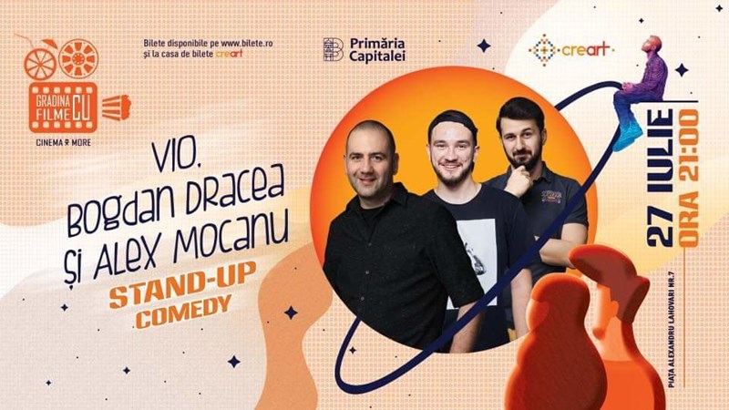 bilete Stand Up Comedy – Gradina cu filme