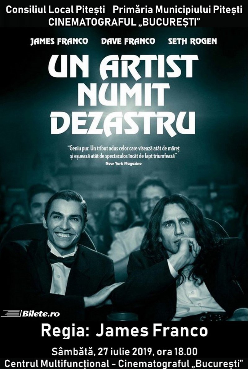 bilete Un artist numit Dezastru la Cinematograful Bucuresti