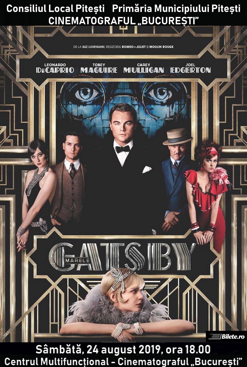 bilete Marele Gatsby la Cinematograful Bucuresti