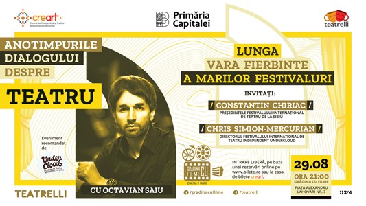 bilete Anotimpurile dialogului despre teatru