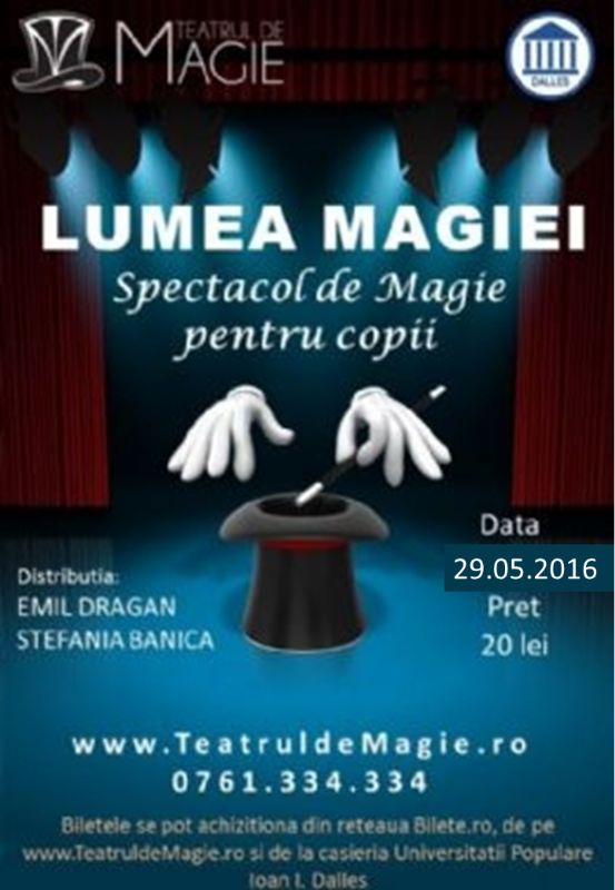 bilete Lumea Magiei