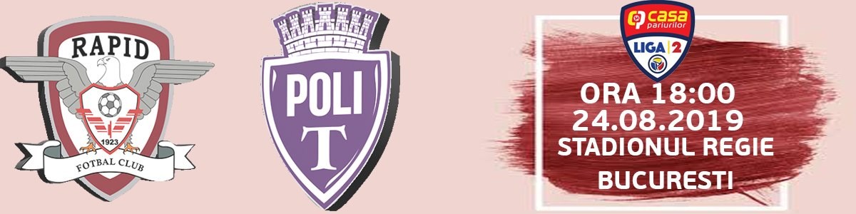 bilete Fc Rapid Bucuresti vs Politehnica Timisoara