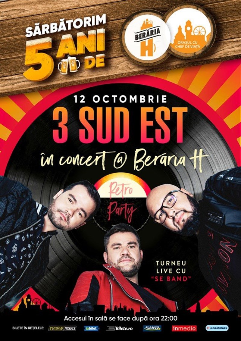 bilete Concert 3 Sud Est