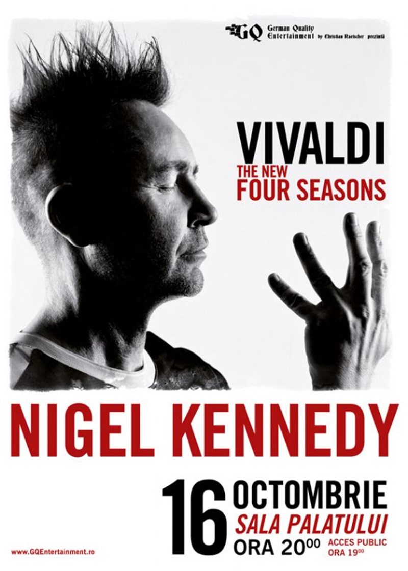 bilete Nigel Kennedy - Vivaldi The New Four Sesons