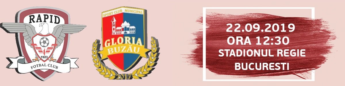 bilete FC Rapid Bucuresti - Gloria Buzau