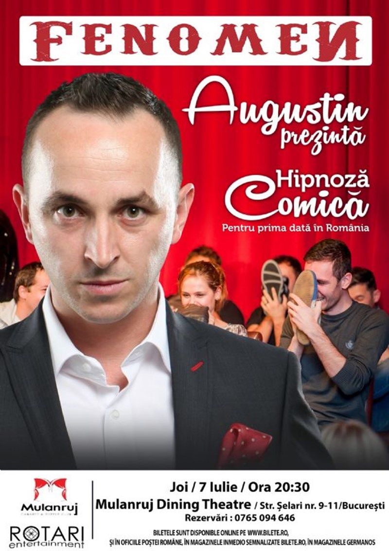 bilete Show de Hipnoza Comica
