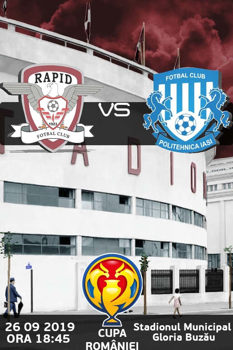 bilete FC Rapid - Politehnica Iasi - Cupa Romaniei