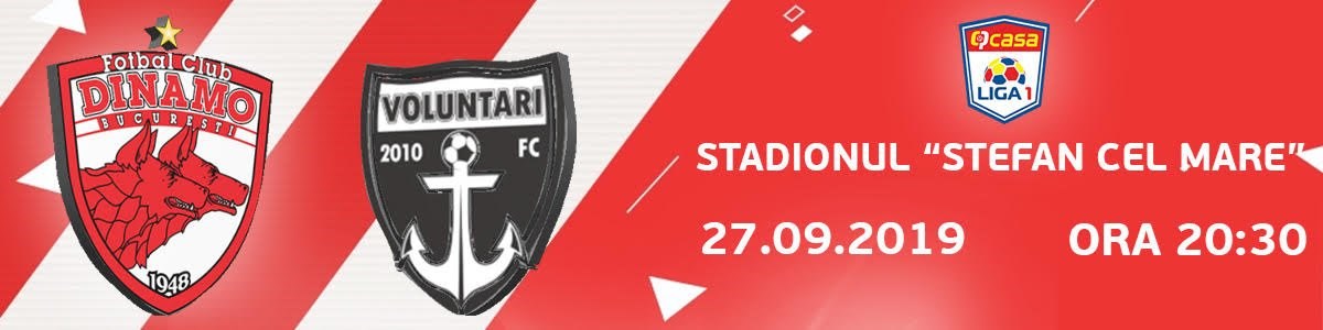 bilete FC Dinamo Bucuresti - FC Voluntari - Casa Liga 1