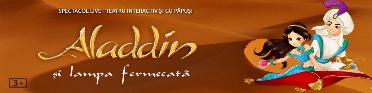 bilete Aladdin si lampa fermecata la Artist Cafe