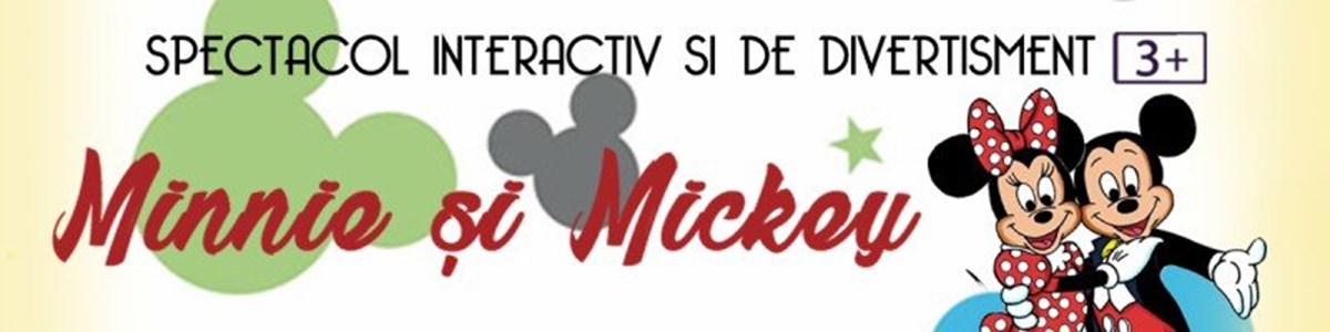 bilete Minnie si Mickey la Artist Cafe