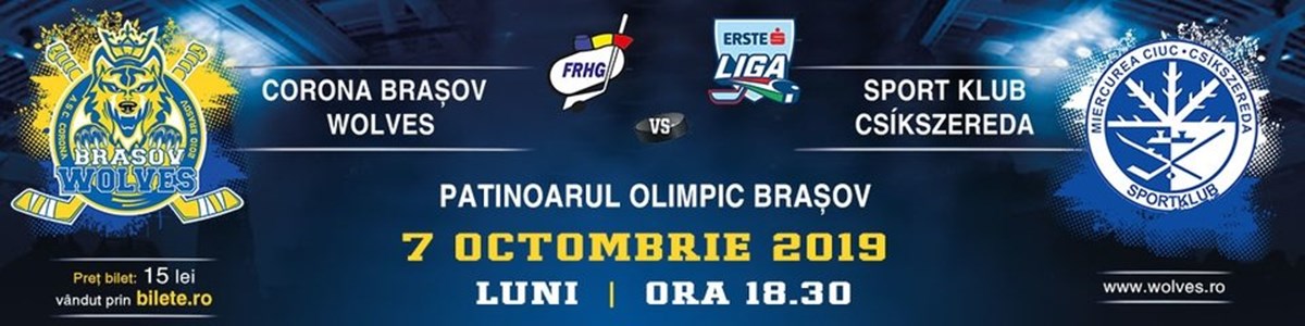 bilete CSM Corona Brasov - Sport Club Csikszereda