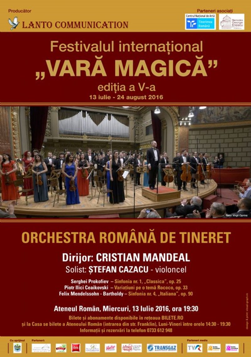 bilete Orchestra Romana de Tineret