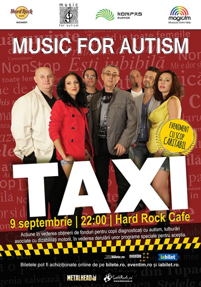 bilete TAXI - Music for Autism