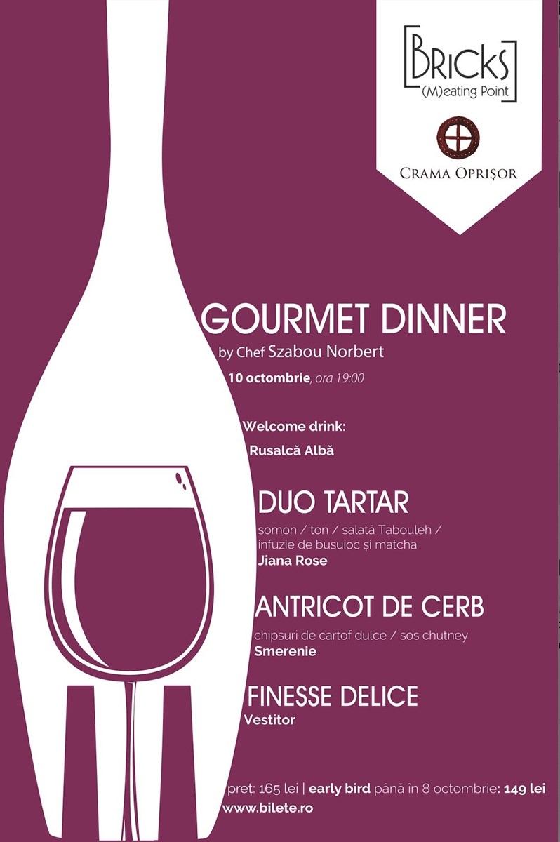 bilete Gourmet Dinner