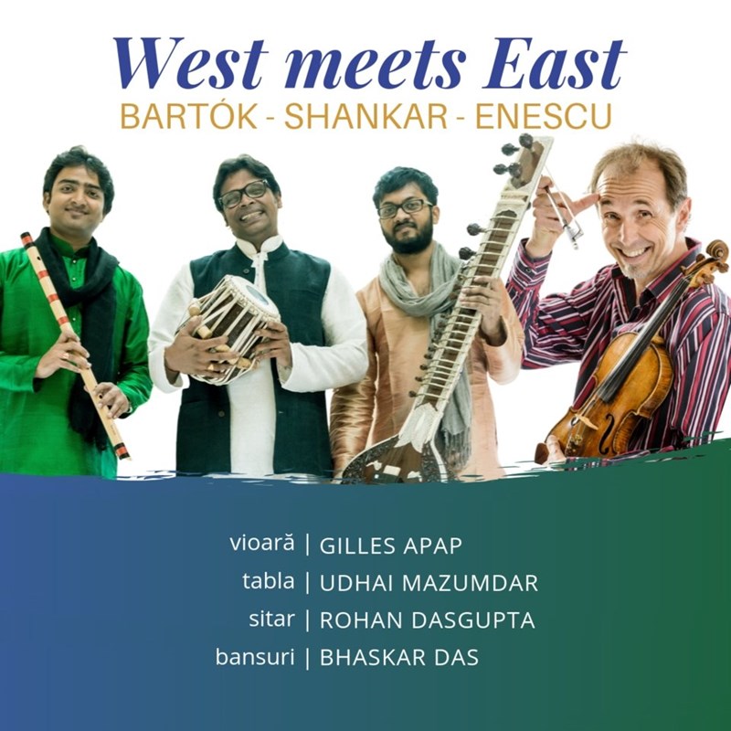 bilete West meets East – Bartok, Shankar, Enescu