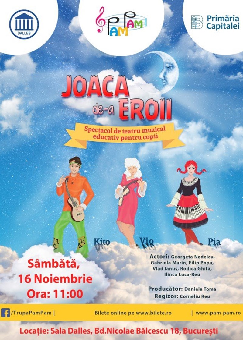 bilete Joaca de-a eroii