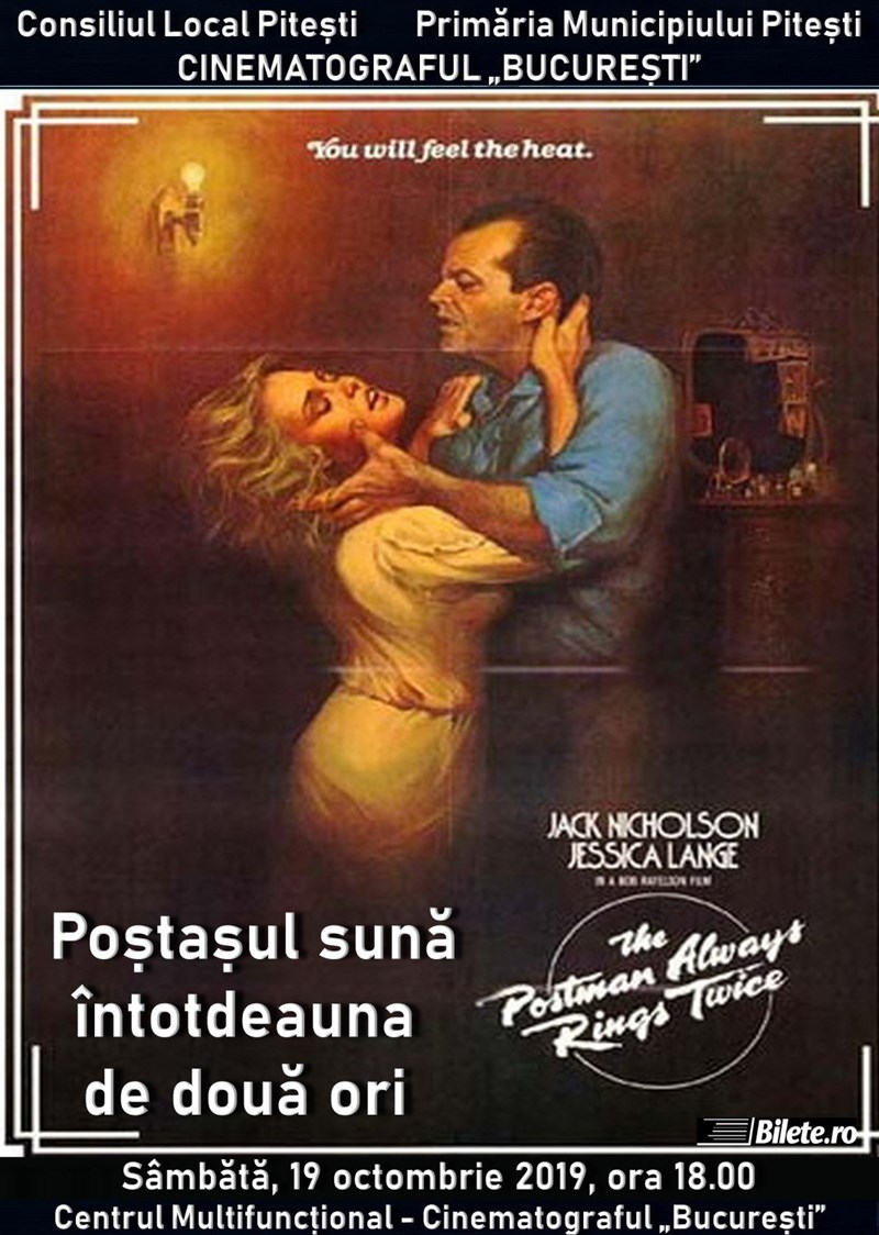 bilete Postasul suna intodeauna de doaua ori