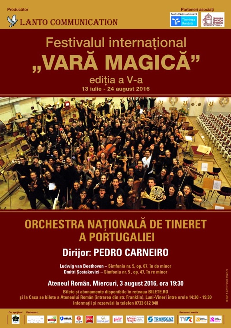 bilete Orchestra Nationala de Tineret a Portugaliei