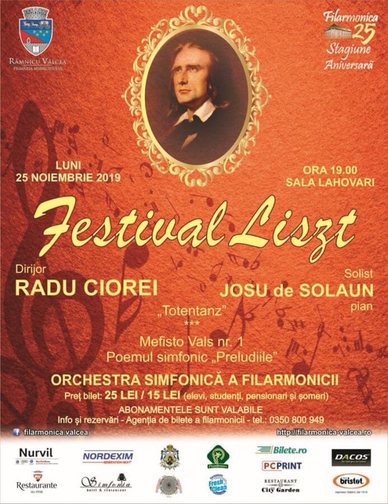 bilete FESTIVAL LISZT