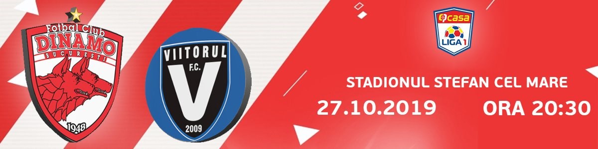 bilete FC Dinamo Bucuresti - FC Viitorul - Casa Liga 1