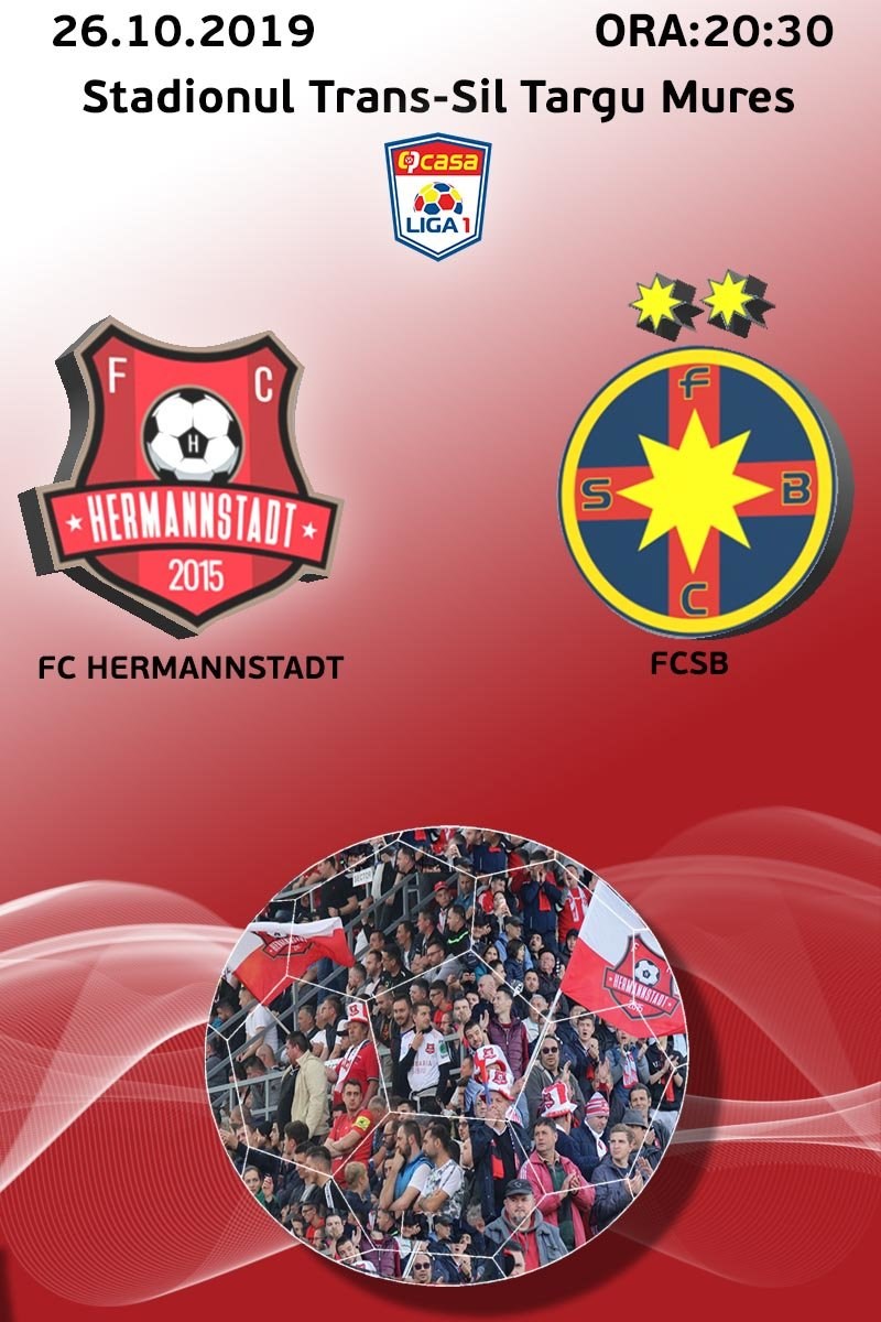 FCSB a cerut penalty cu Hermannstadt