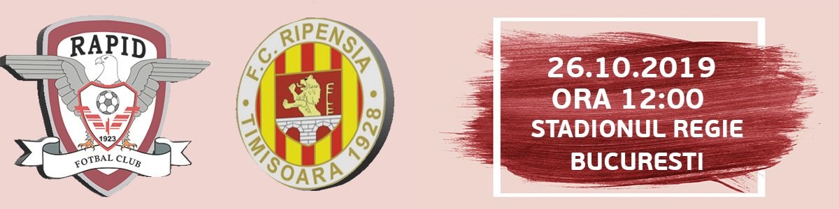 bilete FC Rapid Bucuresti - Ripensia Timisoara