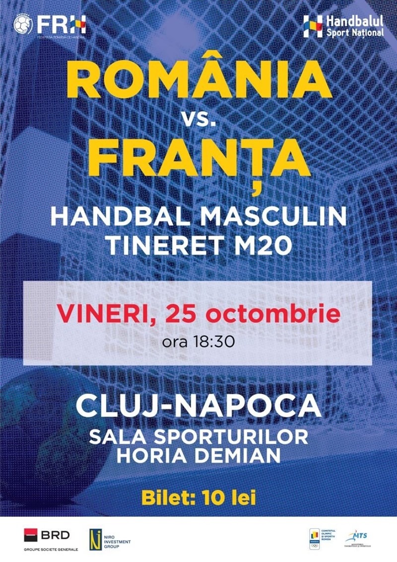 bilete Romania - Franta - Handbal Masculin