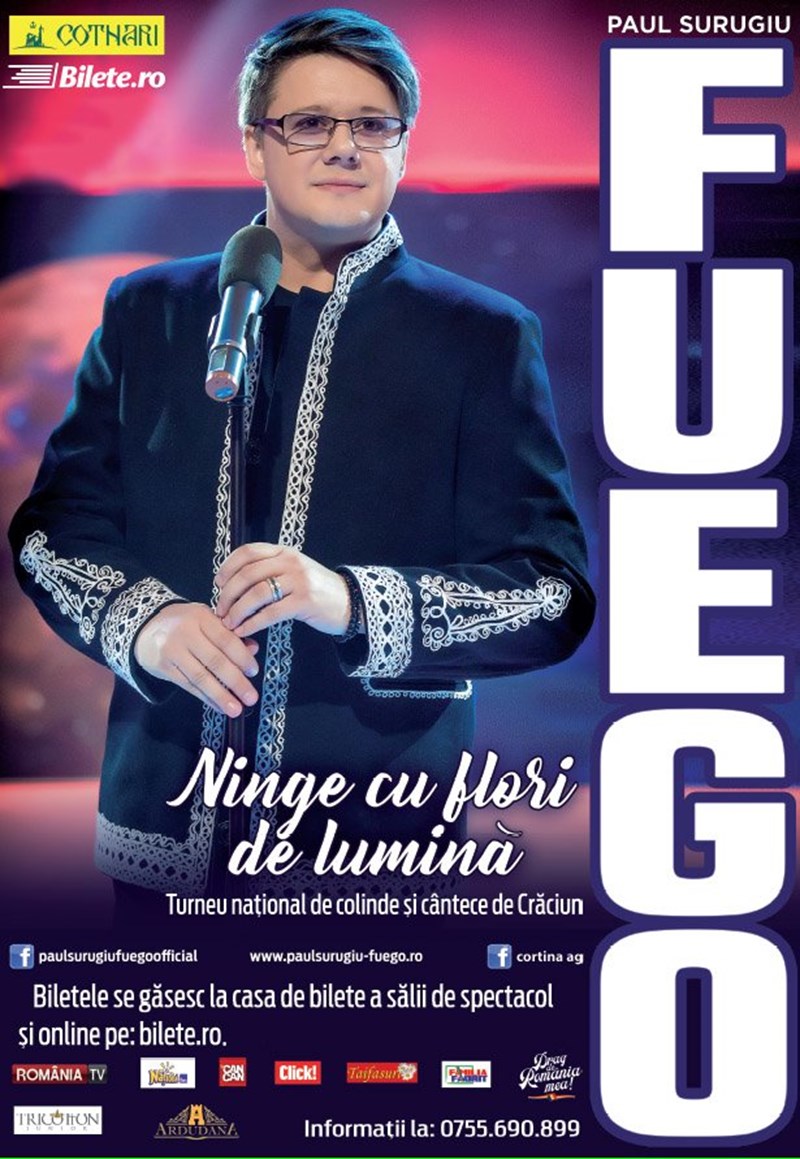 bilete Paul Surugiu Fuego - Ninge cu flori de lumina