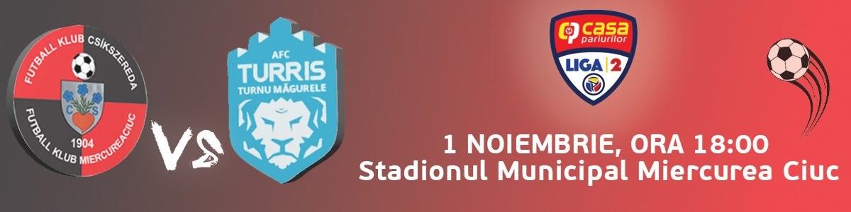 bilete FK Csíkszereda - FC Turris Turnu Măgurele