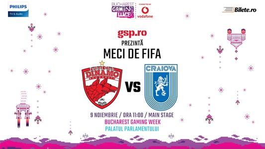 bilete Dinamo vs Craiova la Fifa