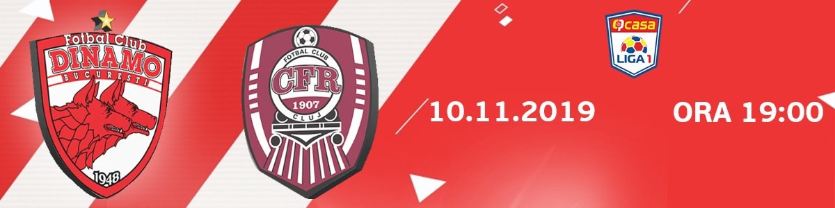 bilete FC Dinamo Bucuresti - CFR 1907 Cluj - Casa Liga 1
