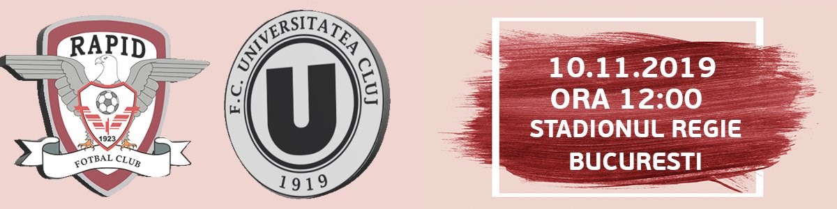 bilete FC Rapid Bucuresti - FC Universitatea Cluj