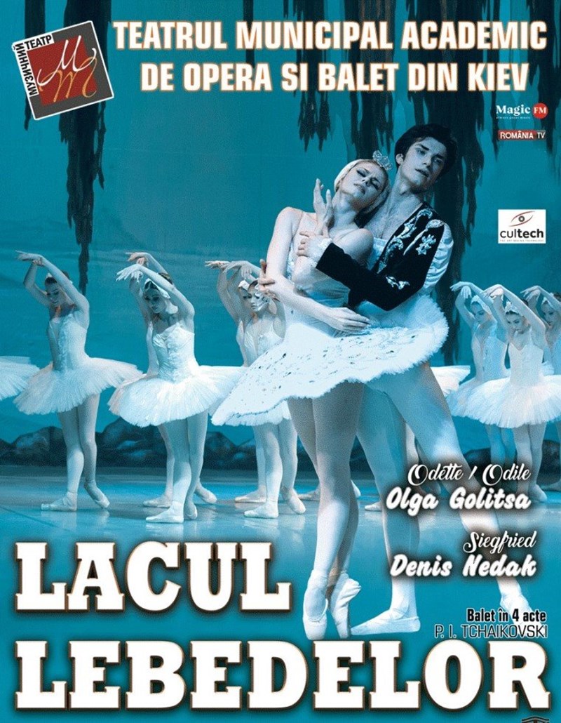 bilete Lacul Lebedelor - Teatrul Academic de Opera si Balet Kiev
