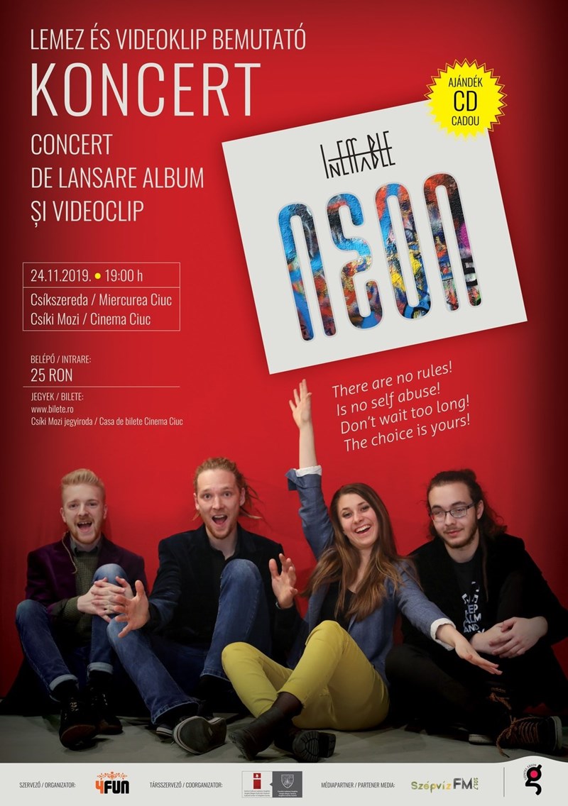 bilete Lemez és videoklip bemutató koncert - INEFFABLE