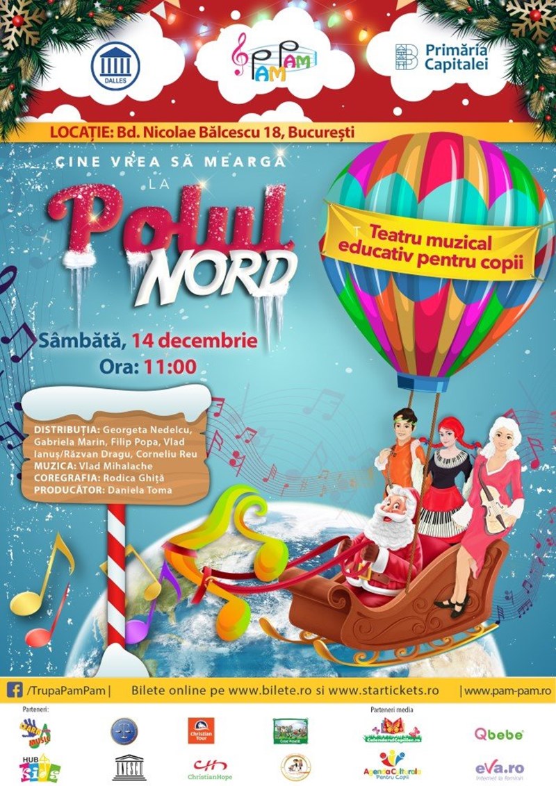 bilete Cine vrea sa mearga la Polul Nord?